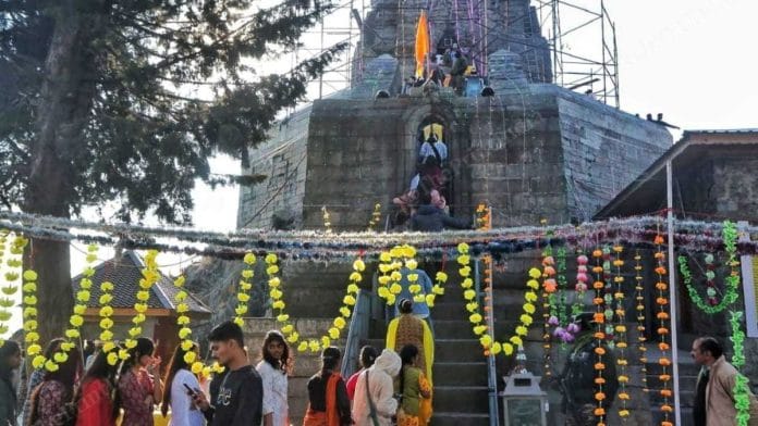 Sri Shankaracharya temple in Srinagar, Friday | Praveen Jain | ThePrint