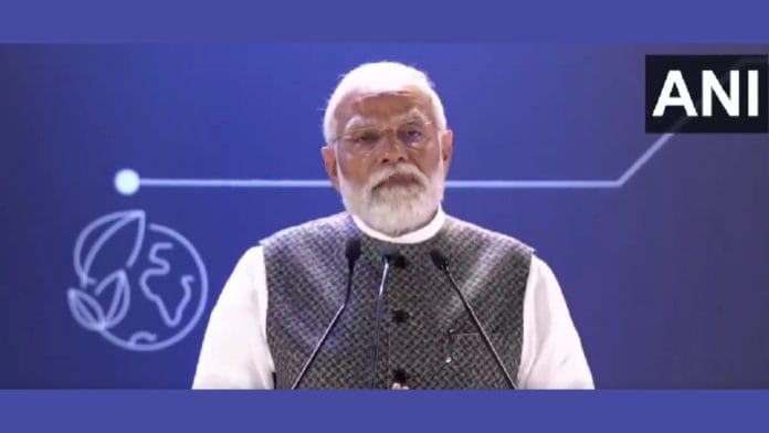 PM Modi at Startup Mahakumbh at Bharat Mandapam | ANI File Photo