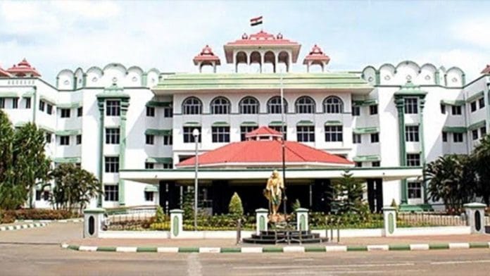 File photo of Madurai bench of Madras High Court | ANI