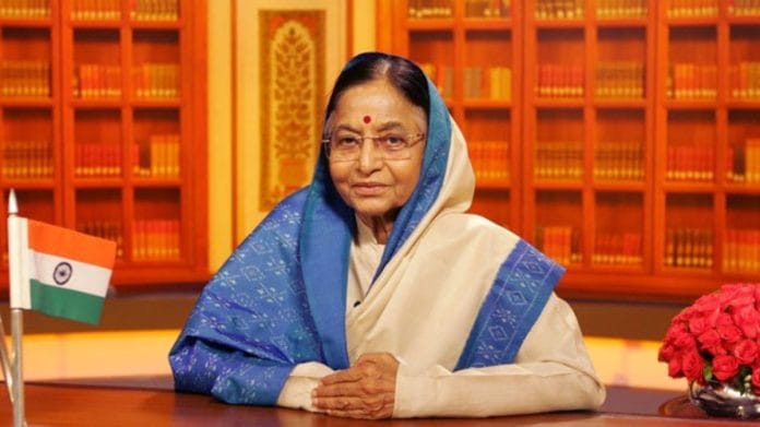 File photo of Former President of India, Pratibha Patil | Flickr