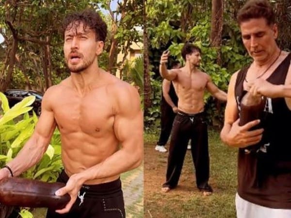 Tiger Shroff pranks 'Bade Miyan' Akshay Kumar on April Fool's Day