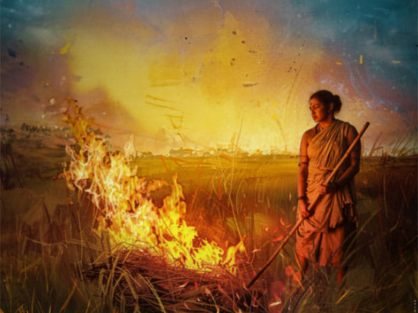 On Parvathy Thiruvothu's birthday, 'Thangalaan' makers share her character 'Gangamma' poster