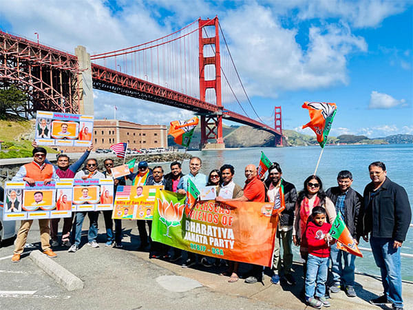 'Overseas Friends of BJP' in US march in support of PM Modi's re-election bid