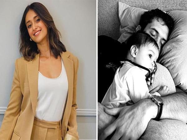 Ileana D'Cruz captures heartwarming moment of son Koa with Michael Dolan