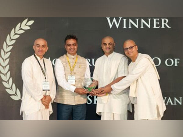 ISKCON Bhiwandi wins the Most Trusted NGO of the Year Award at the 10th ...