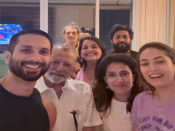 Mira Rajput shares glimpse of family time with Shahid Kapoor, Pankaj Kapur, Supriya Pathak