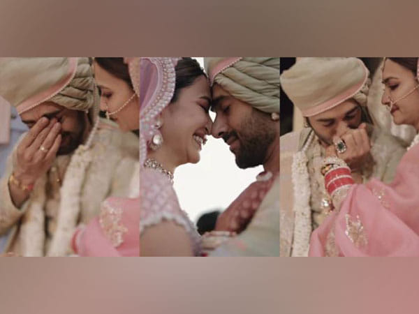 Pulkit Samrat sheds happy tears, kisses wife Kriti Kharbanda's hand in wedding video