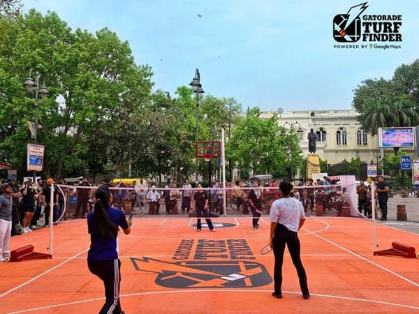 Gatorade Drops It's All New Turf at the Iconic Chandni Chowk to Inspire Active Lifestyle