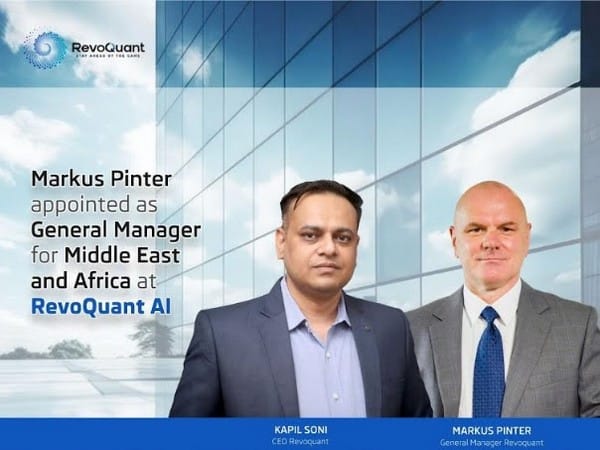 Markus Pinter Joins RevoQuant AI as General Manager for Middle East and Africa