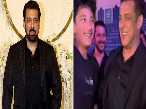 Salman Khan bonds with Sanjay Dutt's son in Dubai 