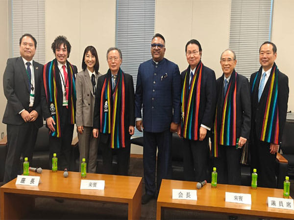 O.P. Jindal Global University's Vice Chancellor, Prof. C. Raj Kumar Addresses the Japanese Parliament