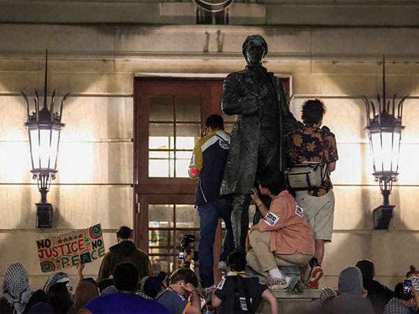 Universities across US begin action against pro-Palestine protests on campuses 