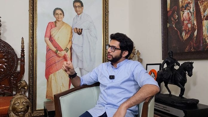 Aaditya Thackeray in conversation with ThePrint
