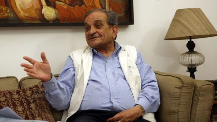 former Union minister Birender Singh | Photo: Suraj Singh Bisht, ThePrint