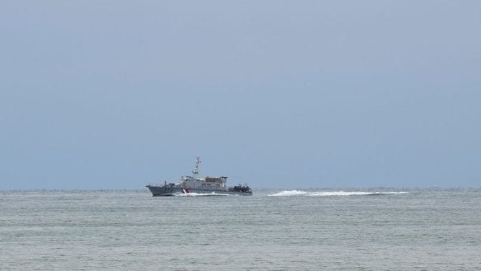Representational Photo: A rescue boat is seen in Audresselles, after migrants died in an attempt to cross the English Channel, in France on 23 April, 2024 | REUTERS/Yves Herman