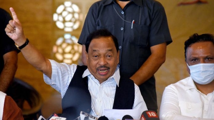 File photo of Union minister Narayan Rane | ANI