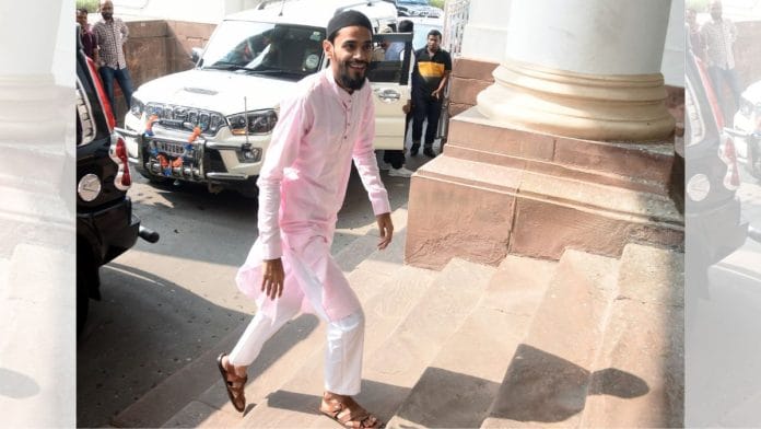 File photo of Indian Secular Front (ISF) MLA Nawsad Siddiqui | Photo: ANI