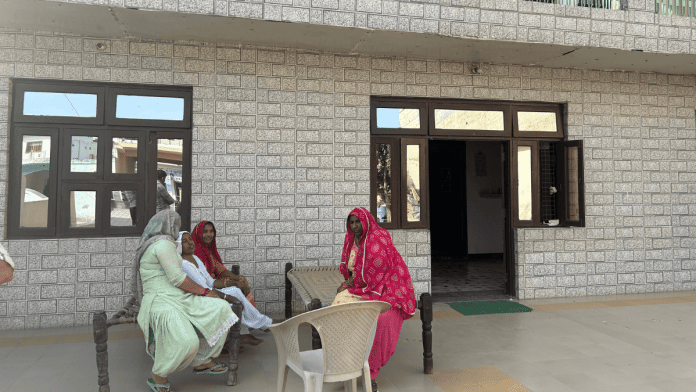 Vikas's aunts sit outside the house where Karishma lived with her husband | Zenaira Bakhsh | ThePrint