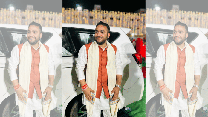 File photo of Abhigyan Patel | Pic credit: Facebook/Abhigyan Narendra Patel