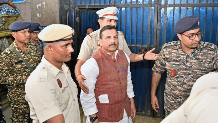 AAP MP Sanjay Singh walks out of Tihar Jail on 3rd April | ANI