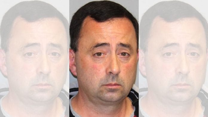 Larry Nassar's mugshot from his November 2016 arrest | Wiki Commons
