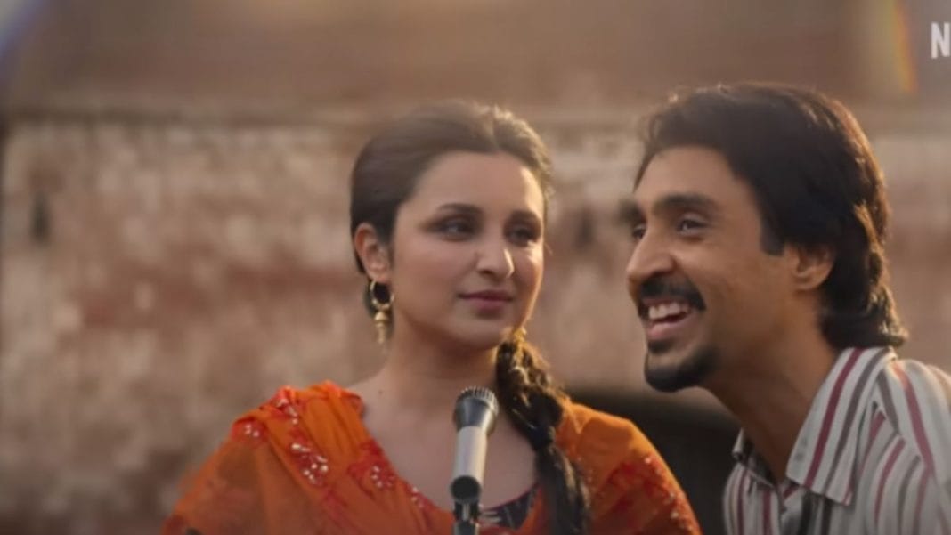 Parineeti Chopra and Diljit Dosanjh in Imtiaz Ali's Amar Singh Chamkila | YouTube screenshot