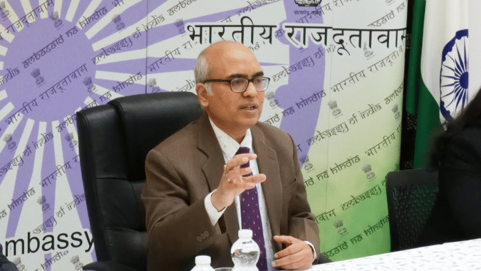 Indian Ambassador to Ireland Akhilesh Mishra | Pic credit: X/@IndiainIreland