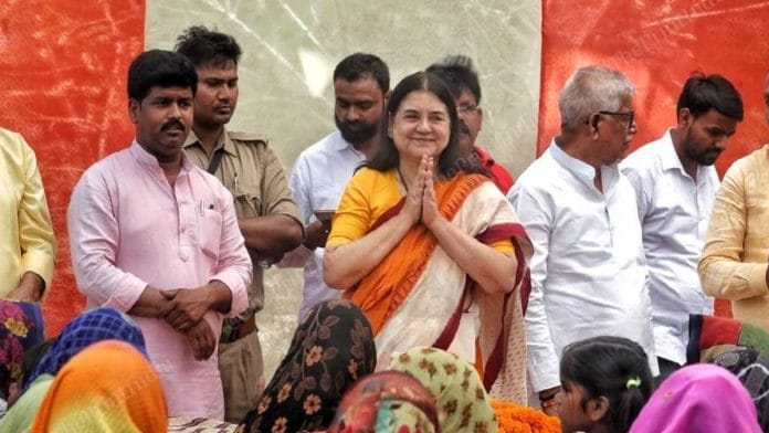 Maneka Gandhi campaigns in Sultanpur | Praveen Jain | ThePrint