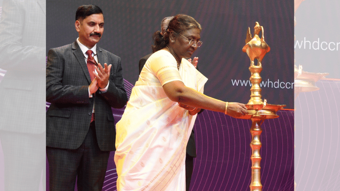 President Droupadi Murmu inaugurates a two-day Homoeopathy Symposium | X (formerly Twitter)/@rashtrapatibhvn