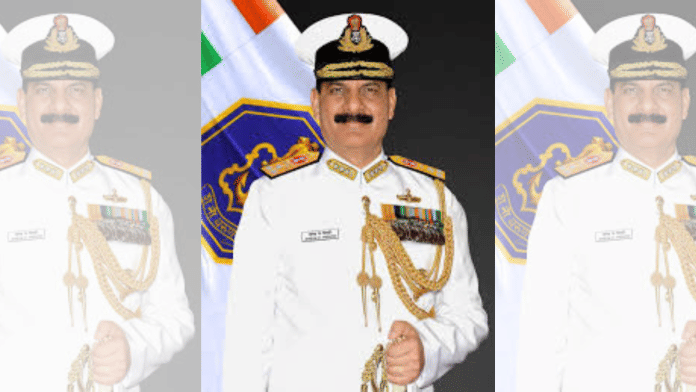 Vice Admiral Dinesh Kumar Tripathi | File Photo | PIB