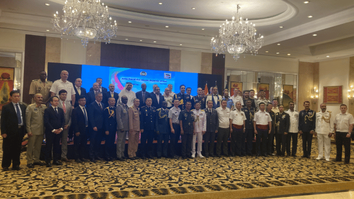 Ambassadors and guests at the reception for Army Day of the Islamic Republic of Iran | Keshav Padmanabhan | ThePrint