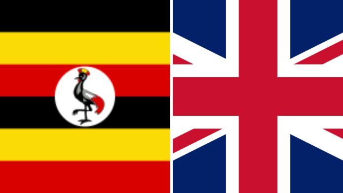 Flags of Uganda and the UK | Wikipedia Commons
