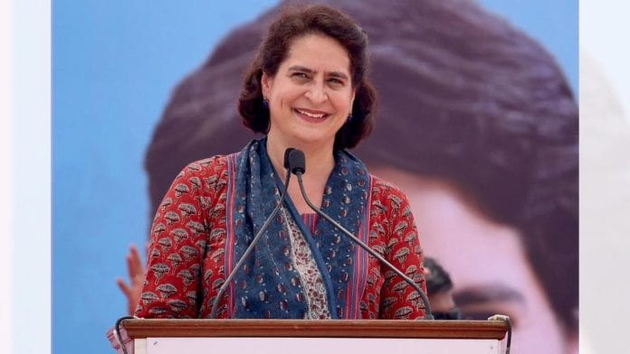 Congress leader Priyanka Gandhi campaigns in Gujarat | Credit: X(formerly Twitter)/@priyankagandhi