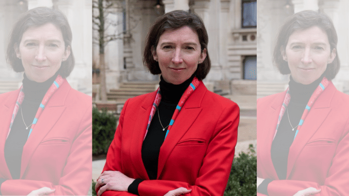 Lindy Cameron, UK's High Commissioner to India | File photo | X (formerly Twitter)/@Lindy_Cameron