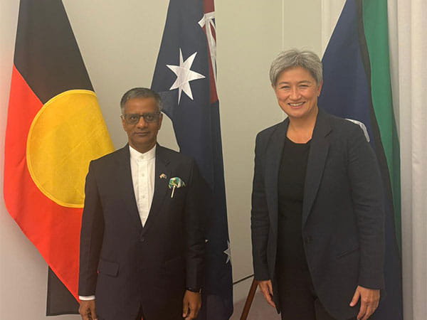 Indian envoy Gopal Bagley calls on Australian Foreign Minister Penny Wong 