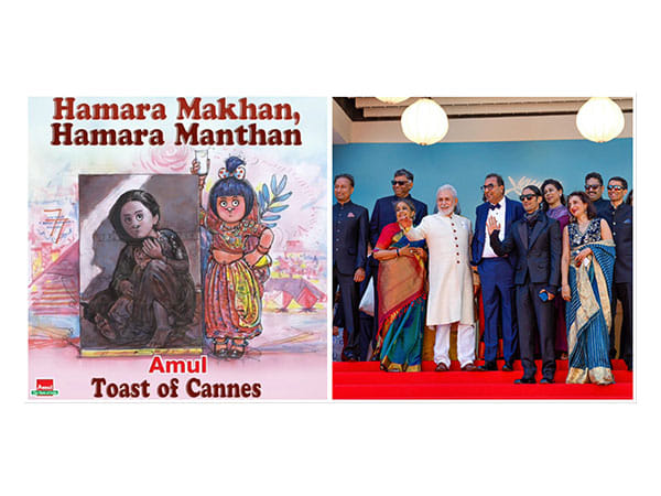 Amul celebrates Cannes premiere of Smita Patil's 'Manthan' in signature style 