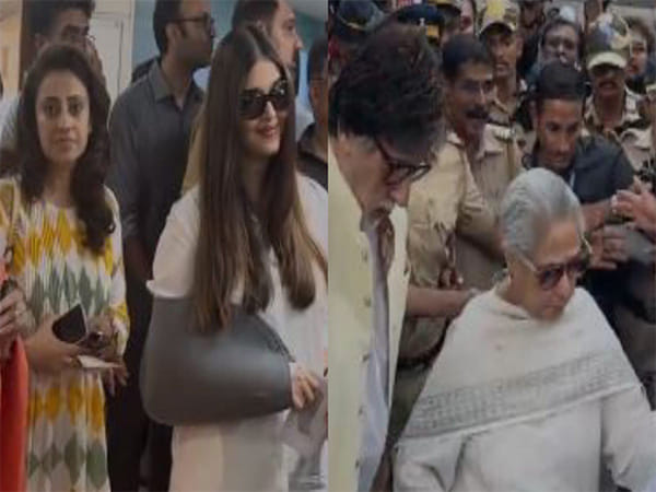 Big B, Jaya Bachchan, Aishwarya Rai vote in phase 5 of Lok Sabha polls