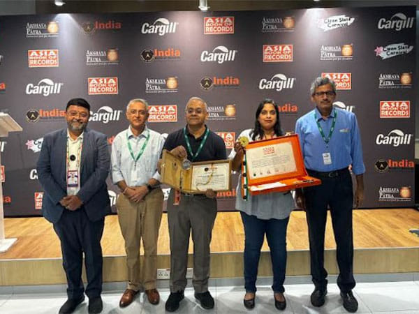 Chalkboards of Change: Cargill Business Services India and The Akshaya Patra Foundation Sets a New Asia Book of Records