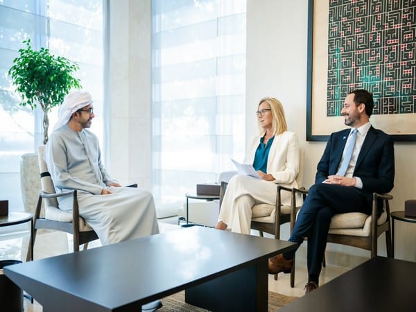 UAE Foreign Minister Zayed meets with top UN official for Gaza
