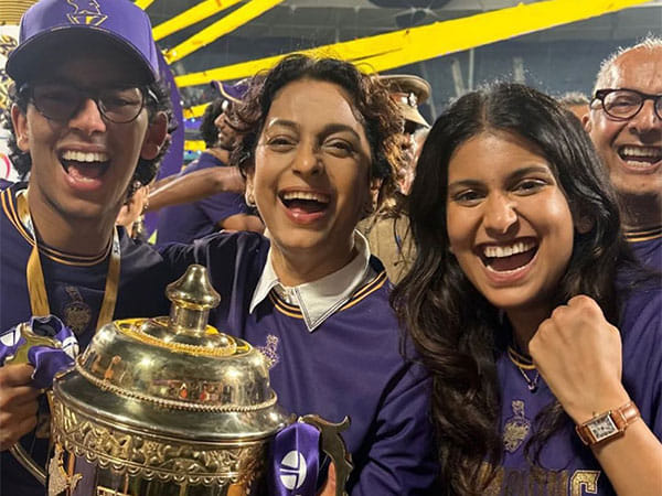 Juhi Chawla drops pics after KKR registered big win against SRH in IPL 2024 final