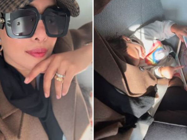 Priyanka Chopra touches down in Australia for 'The Bluff' shoot with her 'best travel partner' Malti Marie