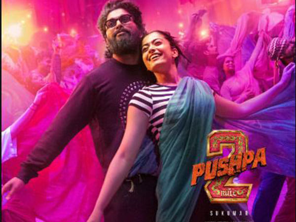 'Pushpa 2': Allu Arjun, Rashmika Mandanna tease fans with new poster ahead of second song release 