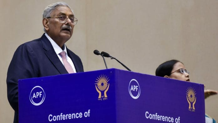 File photo: NHRC Chairperson Justice Arun Kumar Mishra (Retd) | ANI