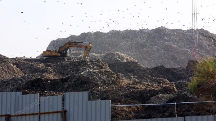 Ghazipur landfill in Delhi | Suraj Singh Bisht | ThePrint