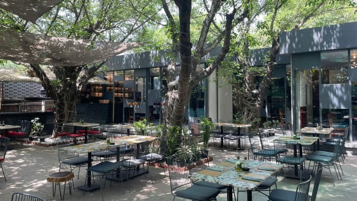 Diva, a restaurant inside Italian Cultural Centre, run by celebrity chef Ritu Dalmia | Triya Gulati/ThePrint