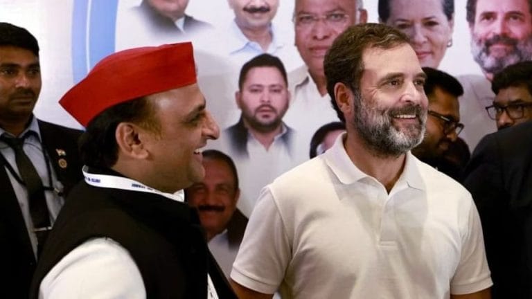 Constitution & jobs—2 reasons why Akhilesh and Rahul rallies are drawing big crowds