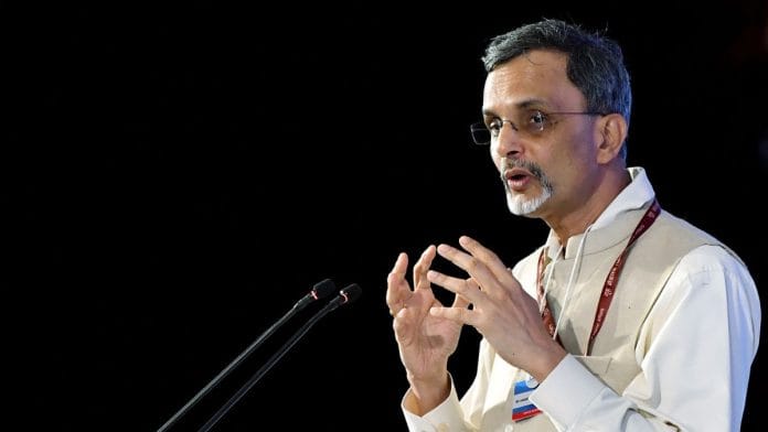 File photo of Chief Economic Adviser Dr V Anantha Nageswaran | Photo: ANI/Rahul Singh