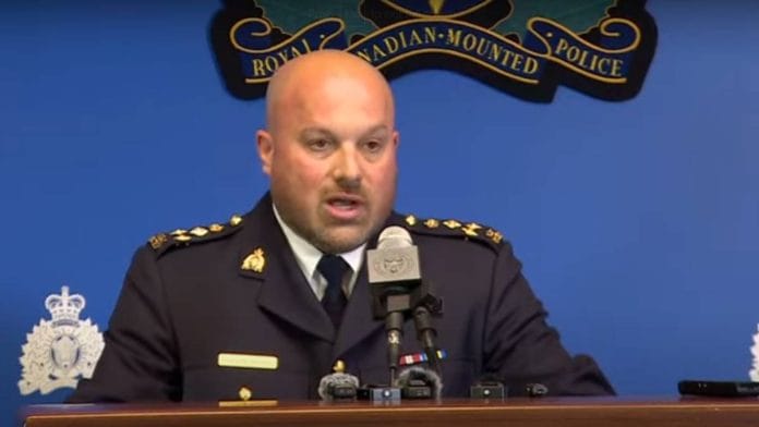 The Royal Canadian Mounted Police and the Integrated Homicide Investigation Team provide an update on the investigation into the June 2023 killing of Hardeep Singh Nijjar at a press conference Friday.