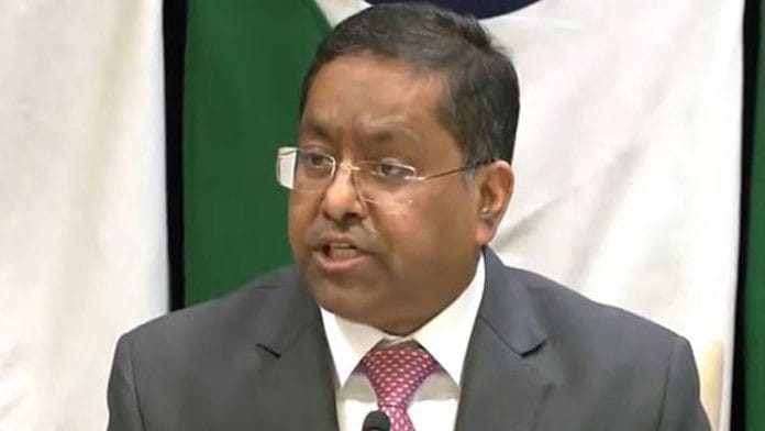Ministry of External Affairs' spokesperson Randhir Jaiswal | Photo: ANI