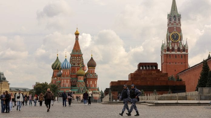 File photo of Red Square near Kremlin's Spasskaya Tower in central Moscow, Russia | Representational image | Reuters/Evgenia Novozhenina